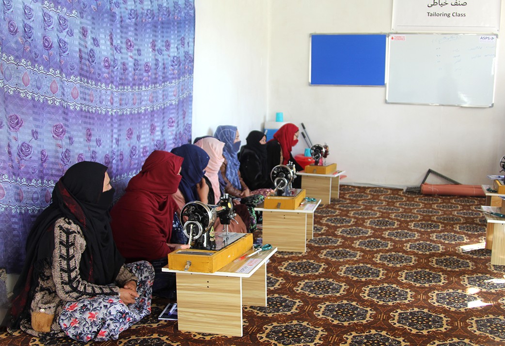 Female Tailoring Course in Bamiyan