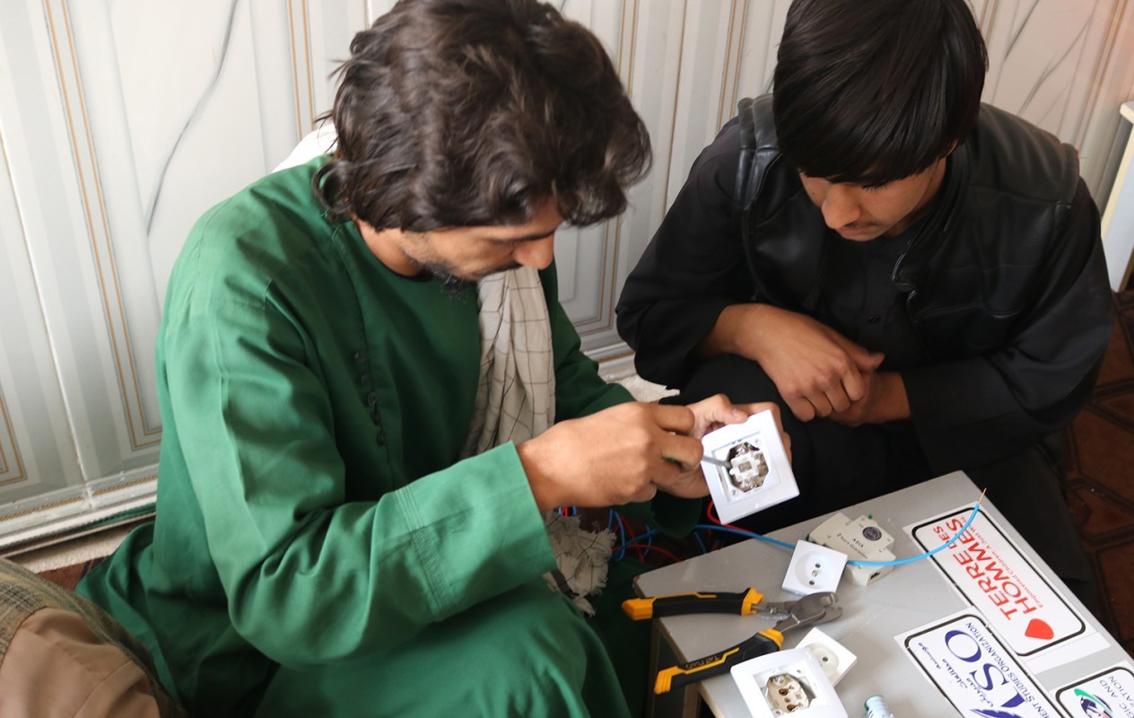 Building Wiring Vocational Training - Injil Training Center - Herat