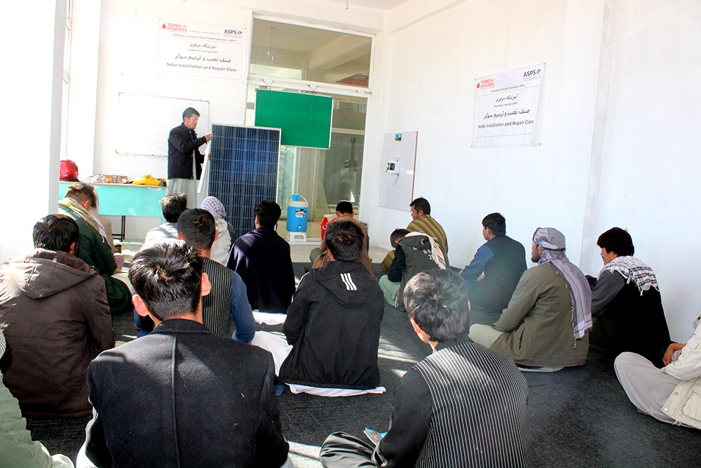 Solar Panel Inistallation - Daikundi Chaprasak Training Center